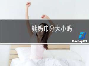 姨妈巾分大小吗