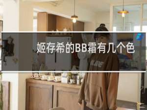 姬存希的BB霜有几个色