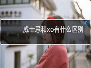 威士忌和xo有什么区别