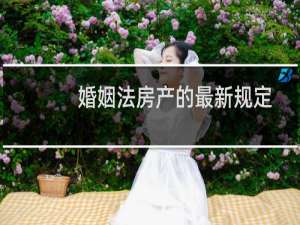 婚姻法房产的最新规定