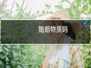 婚姻物质吗