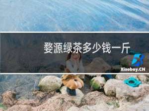 婺源绿茶多少钱一斤