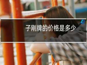 子刚牌的价格是多少