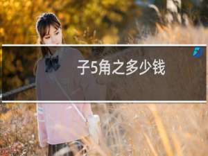 子5角之多少钱