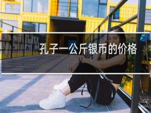 孔子一公斤银币的价格