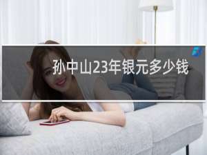 孙中山23年银元多少钱