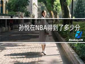 孙悦在NBA得到了多少分