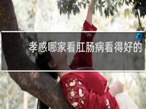 孝感哪家看肛肠病看得好的