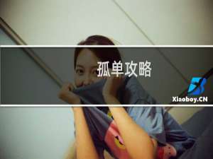 孤单攻略