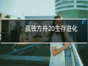 孤独方舟 生存进化