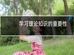 学习理论知识的重要性