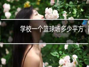 学校一个篮球场多少平方米