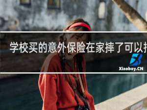 学校买的意外保险在家摔了可以报吗