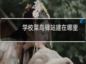 学校菜鸟驿站建在哪里