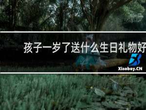 孩子一岁了送什么生日礼物好