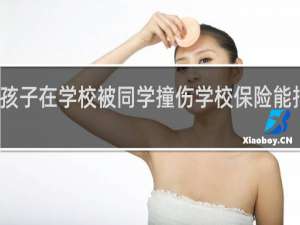 孩子在学校被同学撞伤学校保险能报多少