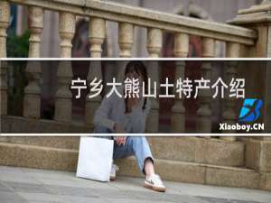 宁乡大熊山土特产介绍
