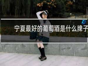 宁夏最好的葡萄酒是什么牌子