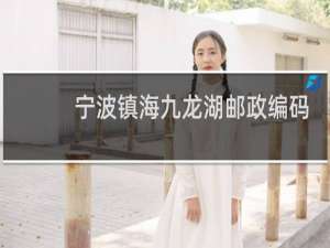 宁波镇海九龙湖邮政编码是多少