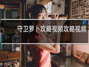守卫萝卜攻略视频攻略视频