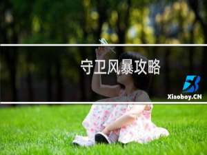 守卫风暴攻略