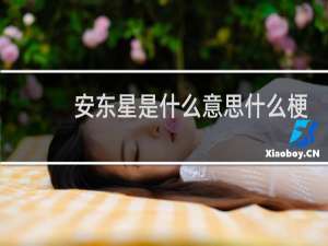 安东星是什么意思什么梗