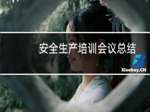安全生产培训会议总结