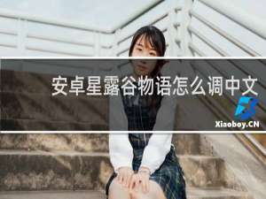 安卓星露谷物语怎么调中文
