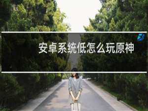 安卓系统低怎么玩原神