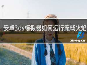 安卓3ds模拟器如何运行流畅火焰纹章