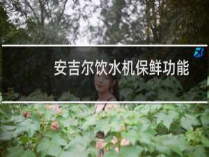 安吉尔饮水机保鲜功能