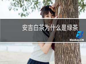 安吉白茶为什么是绿茶