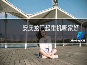安庆龙门起重机哪家好