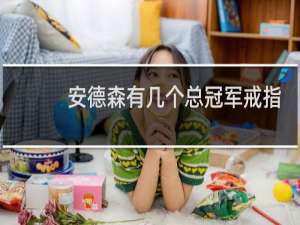 安德森有几个总冠军戒指