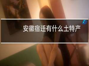 安徽宿迁有什么土特产