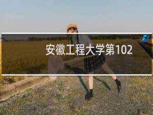 安徽工程大学第102组有哪些专业 录取多少分人