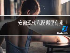 安徽现代汽配哪里有卖