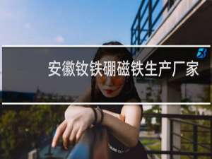 安徽钕铁硼磁铁生产厂家