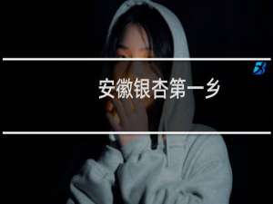 安徽银杏第一乡