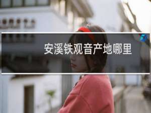 安溪铁观音产地哪里