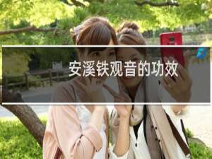 安溪铁观音的功效