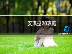 安琪拉 攻略