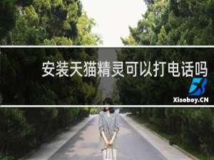 安装天猫精灵可以打电话吗