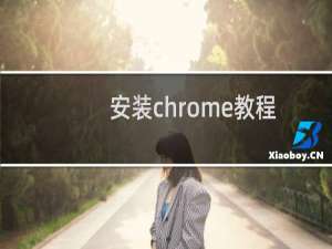 安装chrome教程