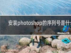 安装photoshop的序列号是什么