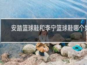 安踏篮球鞋和李宁篮球鞋哪个好