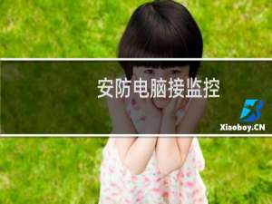 安防电脑接监控