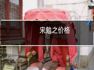 宋勉之价格