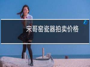 宋哥窑瓷器拍卖价格