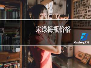 宋绿梅瓶价格